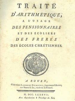 Le plus ancien manuel de 1787