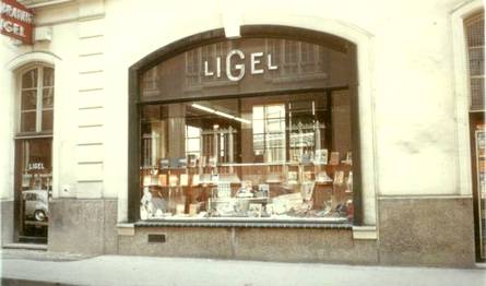 Devanture d'un magasin LIGEL à Paris