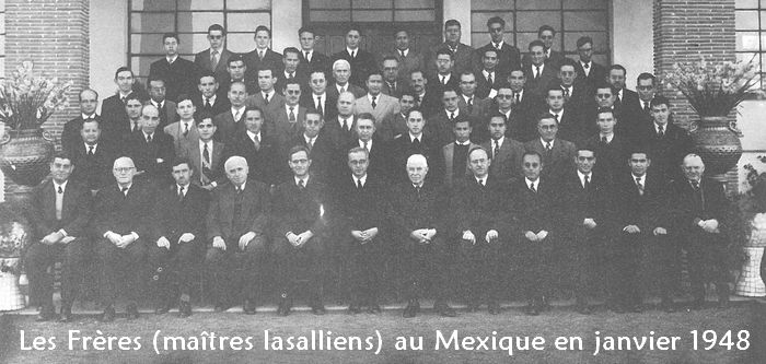 Les maîtres lasalliens en janvier 1948