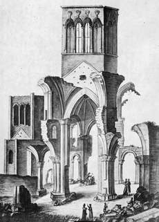 Abbaye en ruines