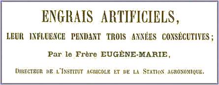Un article pour les Annales