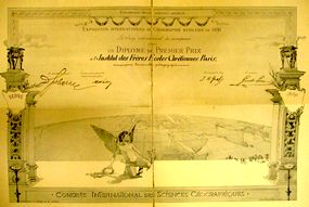 Exposition de géographie