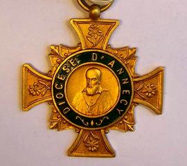 Une médaille diocésaine (Cliquez pour agrandir)