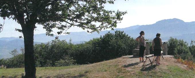 Parménie (table d'orientation), haut lieu des Fraternités