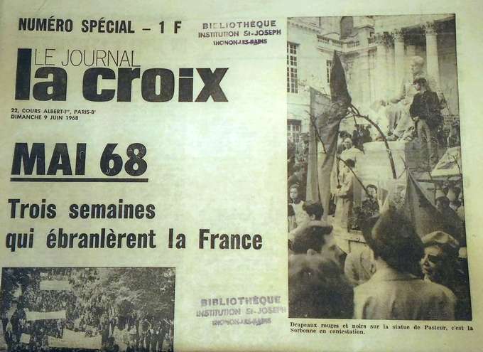 Dossier sur les événements de mai 68