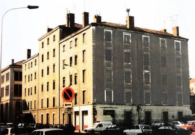 Rue Servient : la communauté a habité au n° 69 (4ème étage) ; les locaux d'ADOS étaient au n° 69