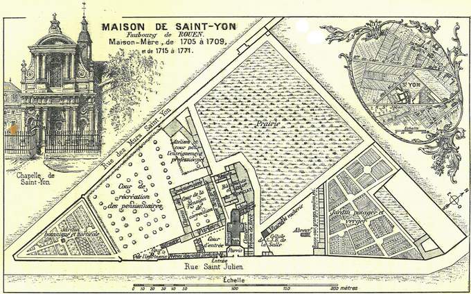 Saint-Yon, près de Rouen, lieu du noviciat
