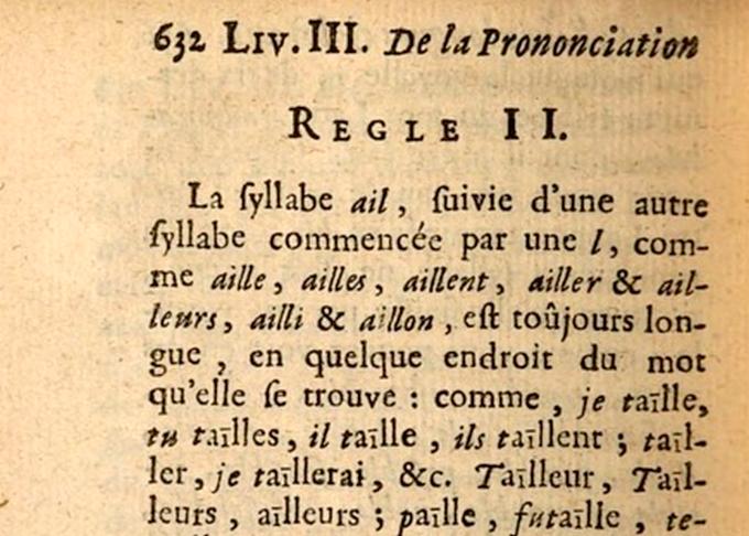 La pronociation en détail