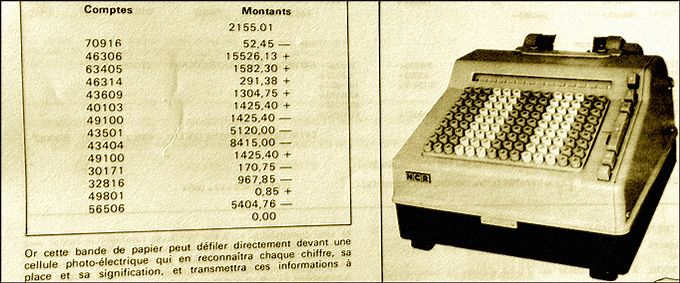 Mécanisation des calculs