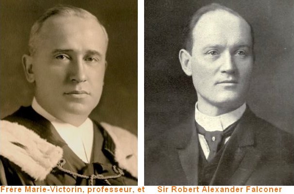 Frère-Marie Victorin et Sir Robert Alexander Falconer