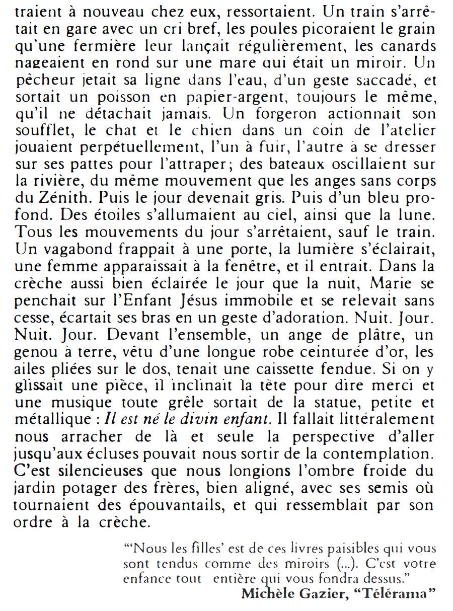 Nous les 
                    filles, Marie Rouanet