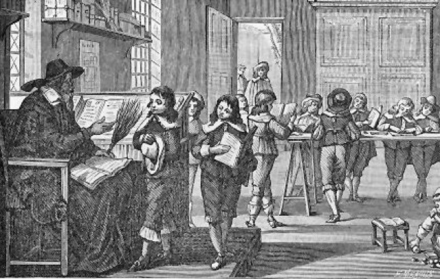 Le maître d'école avant Jean-Baptiste de La Salle