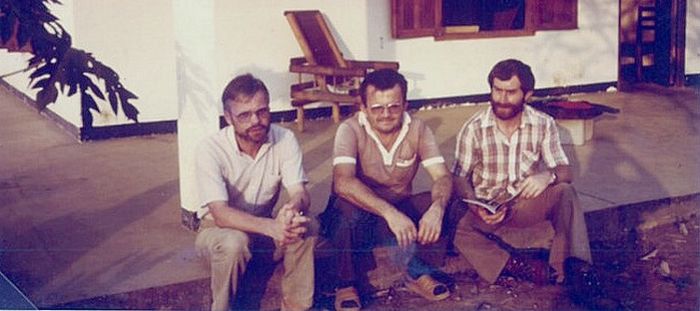 FF. Bernard Collignon, Nicolas Printezis, Jean-Marie Fouqueray vers 1985
