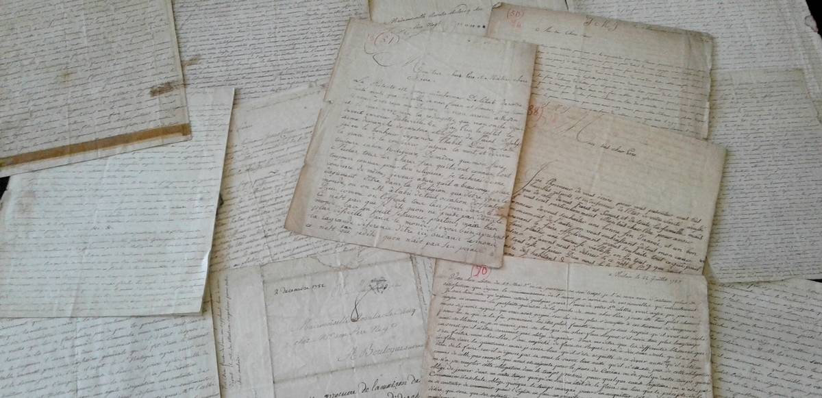 Un ensemble de lettres