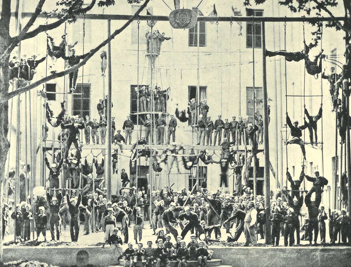 Fête de la gymnastique au pensionnat de Béziers