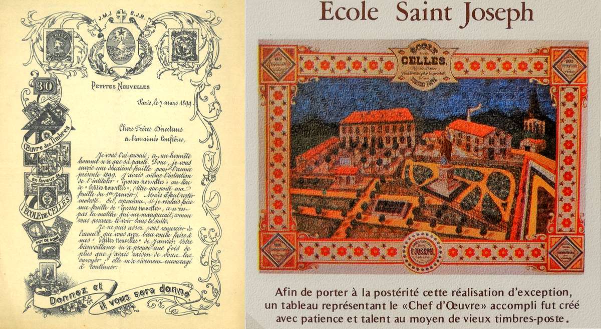 L'école des timbres de Celles-sur-Durolle