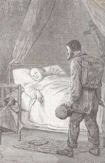 L'évêque dort...
