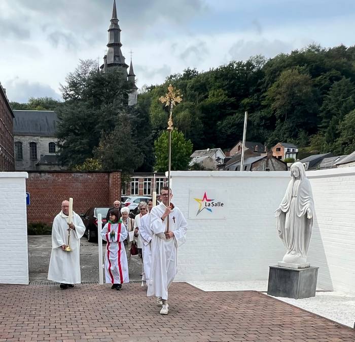 Cérémonie d'inauguration du sanctuaire rénové